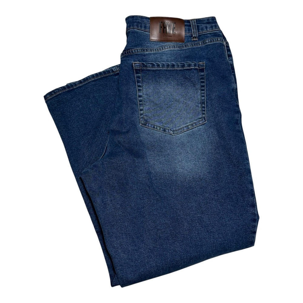 Frye Straight Leg‎ Jeans High Rise Medium Wash Women's 16/34 (Fits 36x28.75)